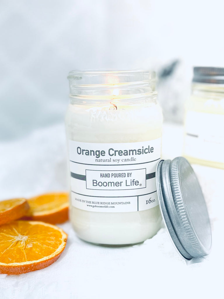 Orange Creamsicle Candle – Boomer Life